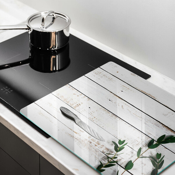 Worktop heat protector Old boards and leaves