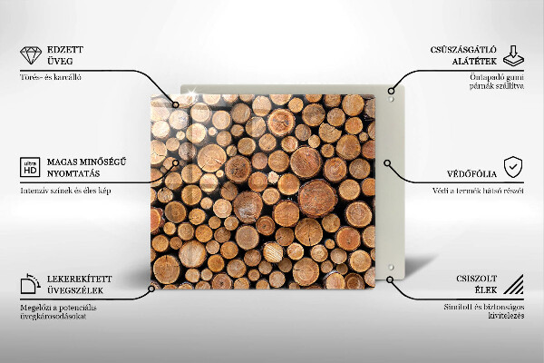 Kitchen worktop saver Tree trunks
