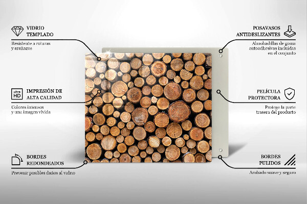 Kitchen worktop saver Tree trunks