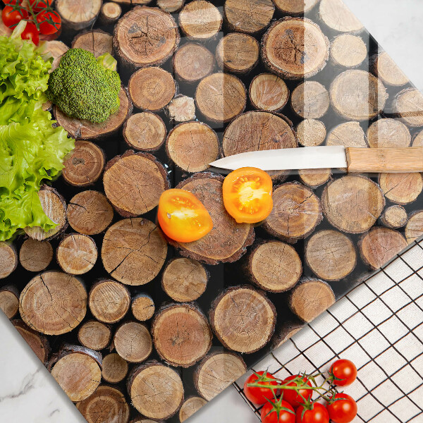 Kitchen worktop saver Tree trunks