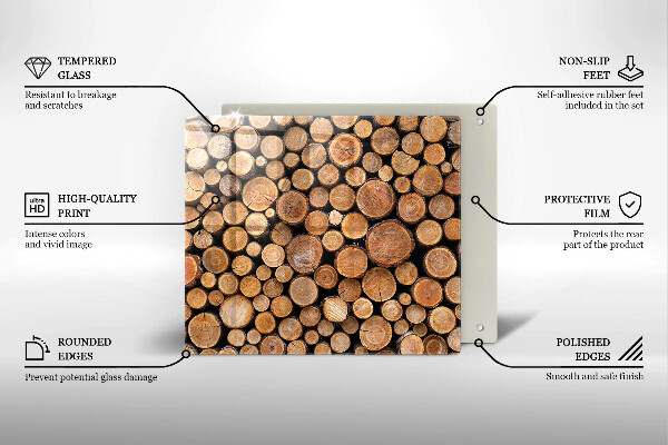 Kitchen worktop saver Tree trunks