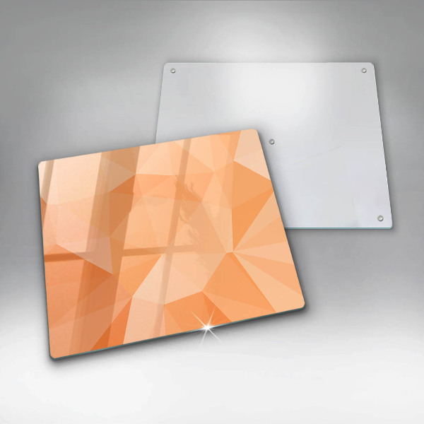 Kitchen worktop saver Geomeric background