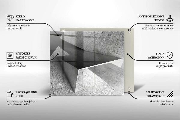 Kitchen worktop saver Concrete abstraction