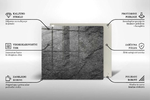 Kitchen worktop saver Stone texture