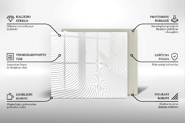 Kitchen worktop saver Modern Line pattern