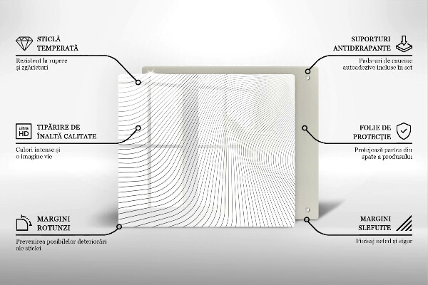 Kitchen worktop saver Modern Line pattern