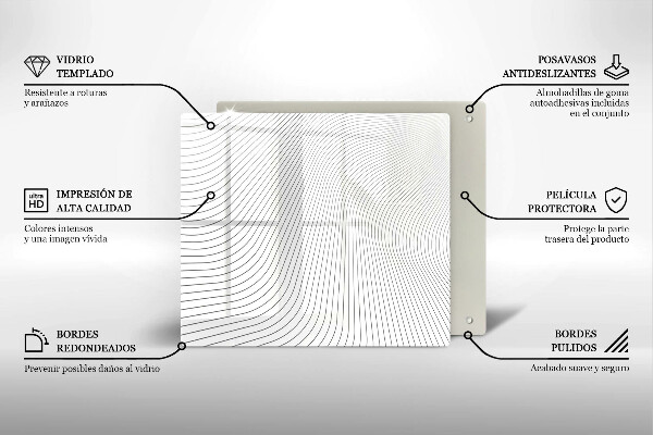 Kitchen worktop saver Modern Line pattern