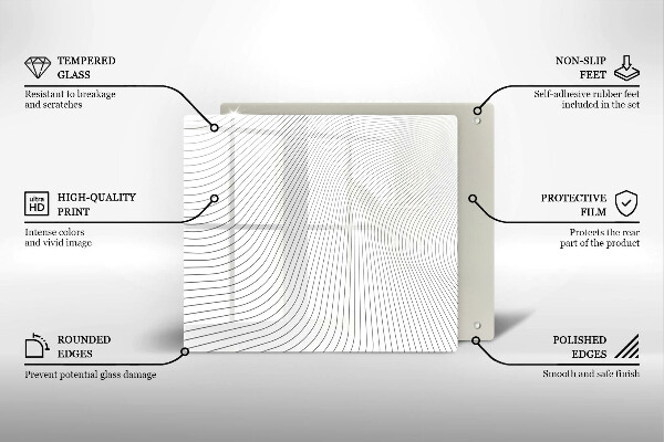 Kitchen worktop saver Modern Line pattern