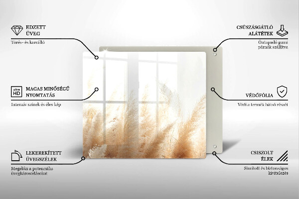 Kitchen worktop saver Pampas grass