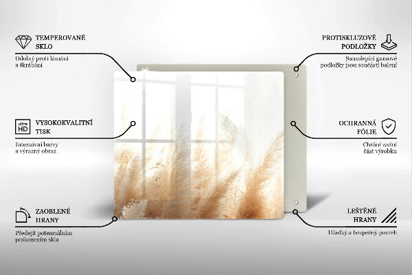 Kitchen worktop saver Pampas grass