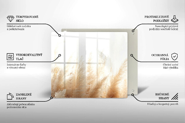 Kitchen worktop saver Pampas grass