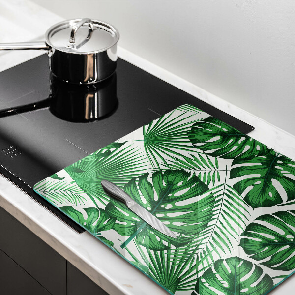 Kitchen worktop saver Monstera leaves
