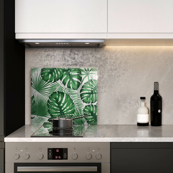 Kitchen worktop saver Monstera leaves
