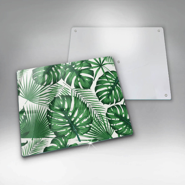 Kitchen worktop saver Monstera leaves