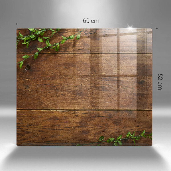 Kitchen worktop saver Wooden boards and leaves