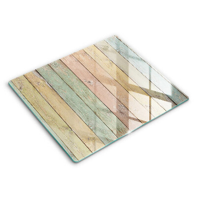 Kitchen worktop saver Colorful vintage boards