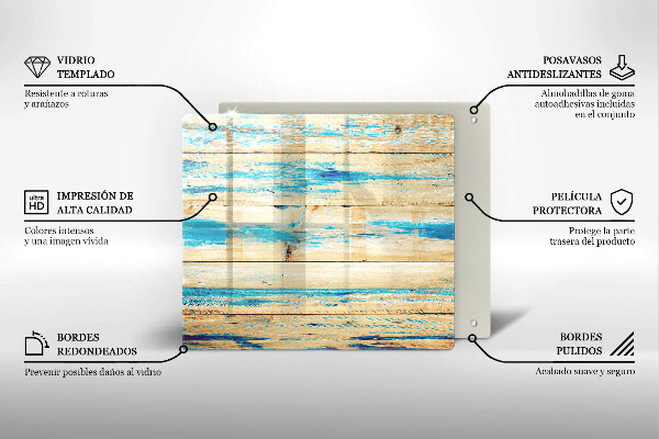 Kitchen worktop saver Retro boards wood