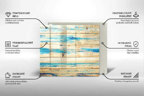 Kitchen worktop saver Retro boards wood