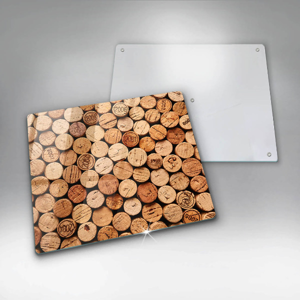 Worktop saver Wine corks pattern