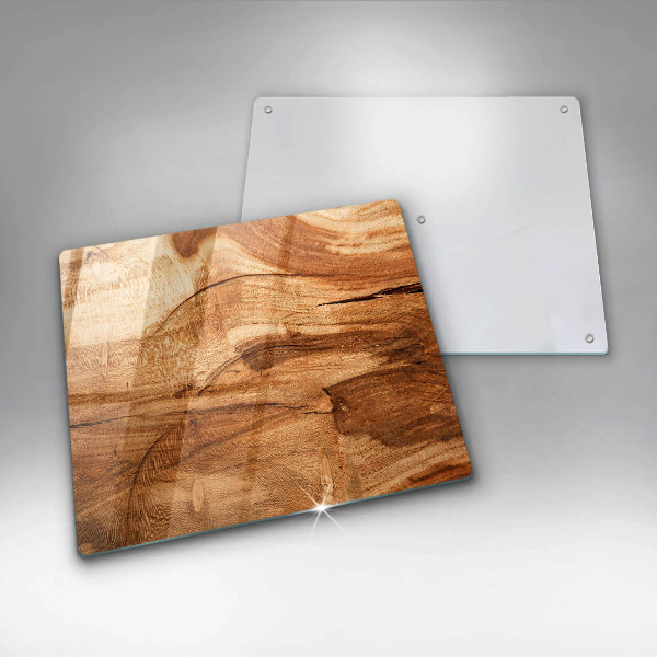 Kitchen worktop saver Wooden board texture