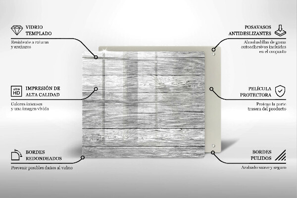 Worktop saver Wood old boards