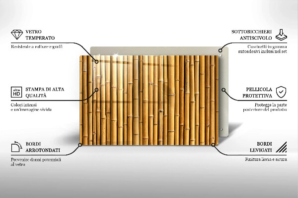 Worktop saver Nature boho bamboo