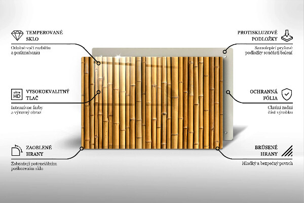 Worktop saver Nature boho bamboo