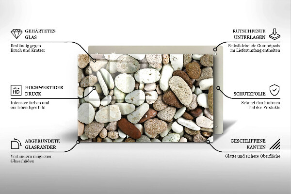 Worktop saver Background small stones