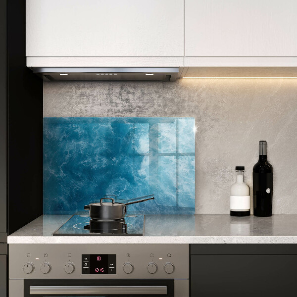 Worktop saver Blue water