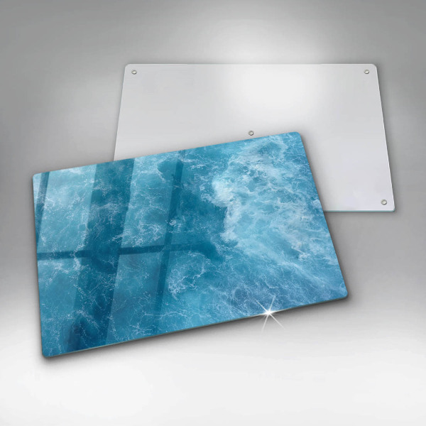 Worktop saver Blue water