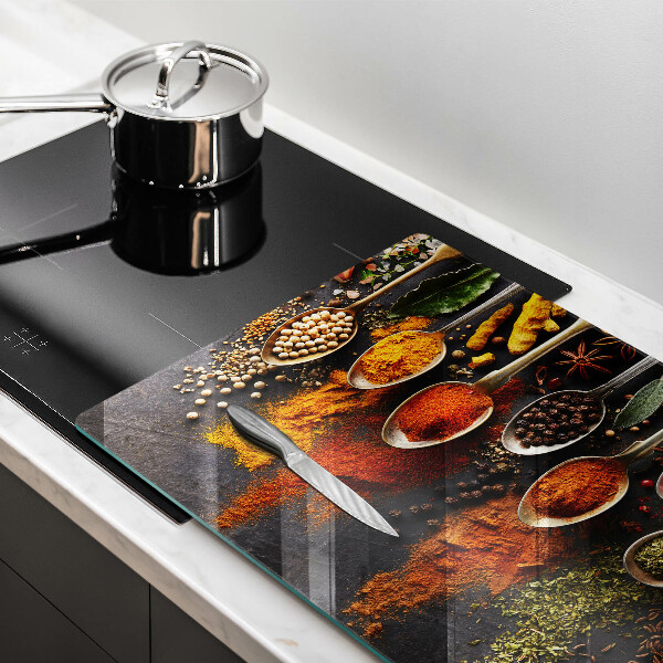 Worktop protector Spoons with spices