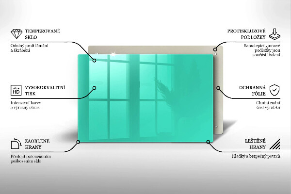 Kitchen worktop saver Green color