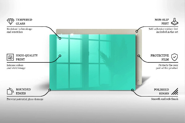 Kitchen worktop saver Green color