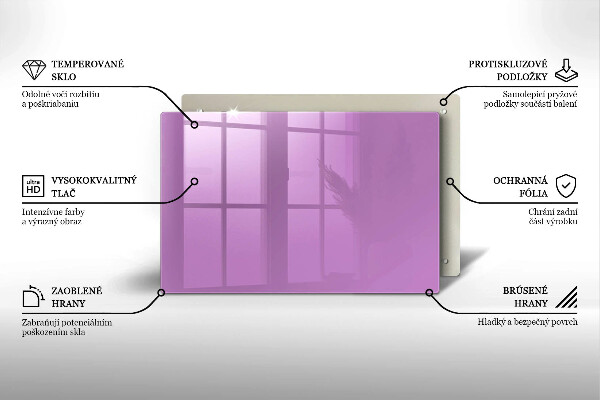 Kitchen worktop saver Violet colour