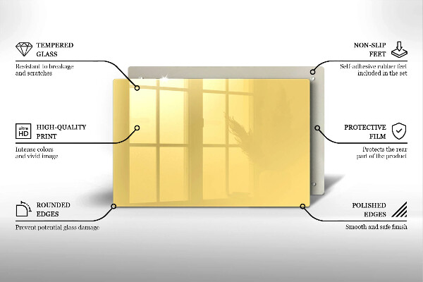 Kitchen worktop saver Yellow