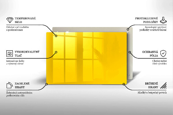 Kitchen worktop saver Yellow