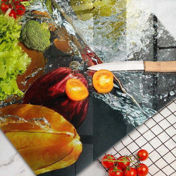 Induction hob protector Juicy fruit in water