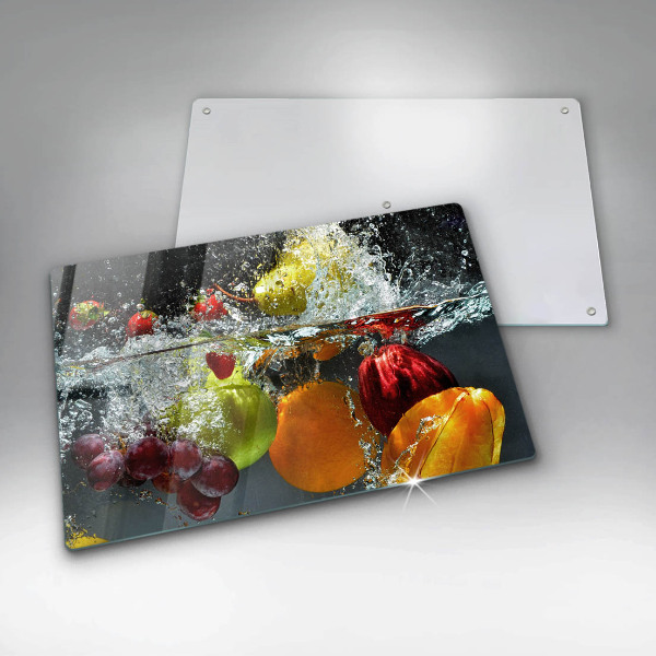 Induction hob protector Juicy fruit in water