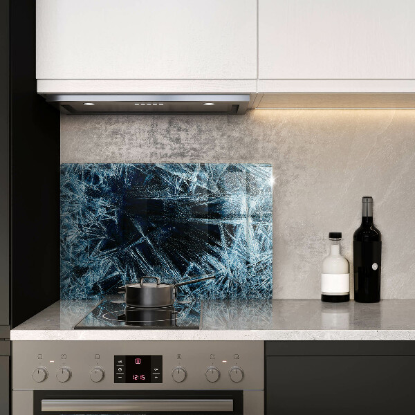 Worktop protector Sharp ice structure