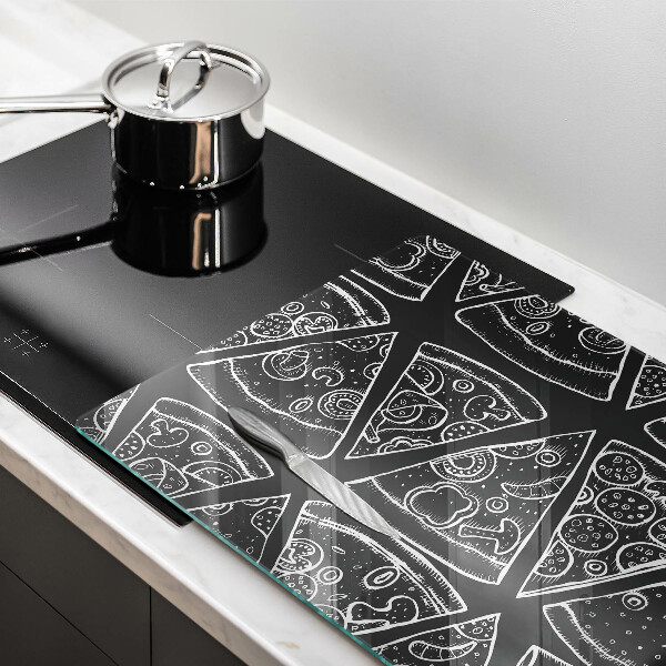 Worktop protector Pizza illustration