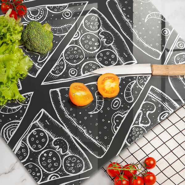 Worktop protector Pizza illustration