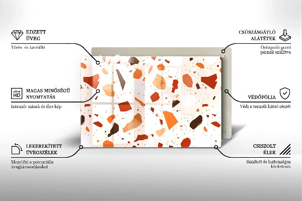 Work surface savers Decorative stone stone