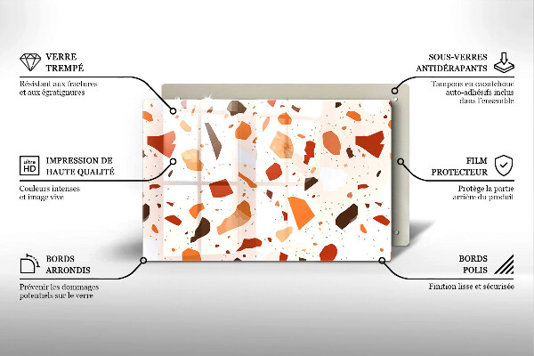 Work surface savers Decorative stone stone