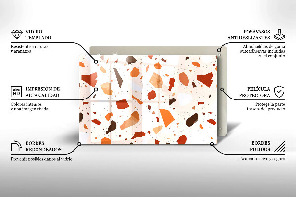 Work surface savers Decorative stone stone