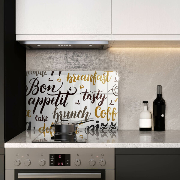 Worktop saver Text Bon Appetit