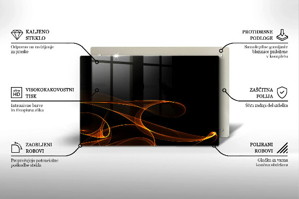 Worktop saver Abstract lines