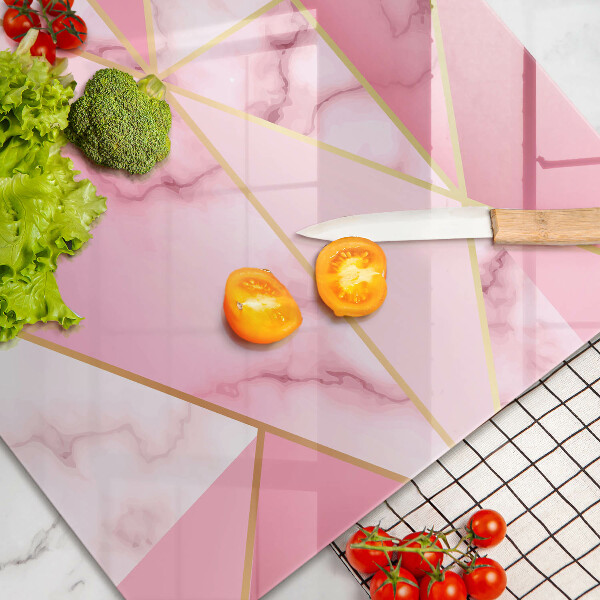 Worktop saver Geometric marble