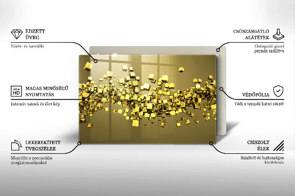 Worktop saver Abstraction 3D geometry