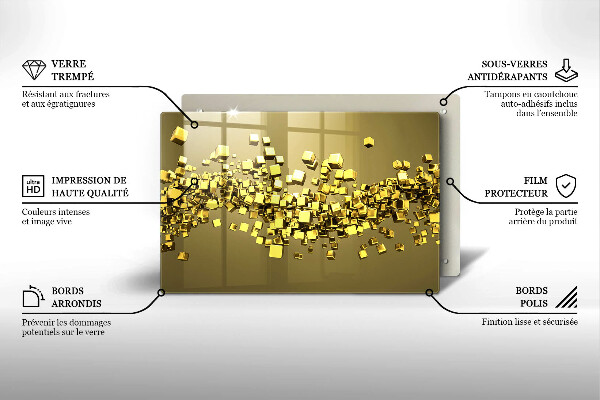 Worktop saver Abstraction 3D geometry