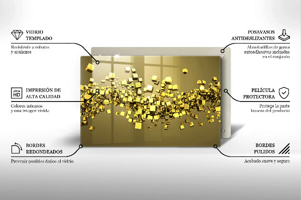 Worktop saver Abstraction 3D geometry